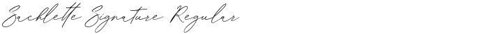 Sachlette Signature Regular