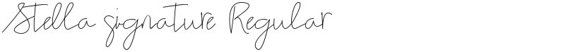 Stella signature font download