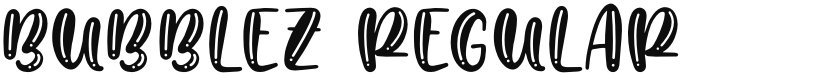 Bubblez font download