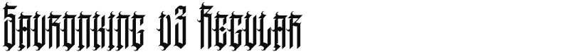 Sauronking v3 font download