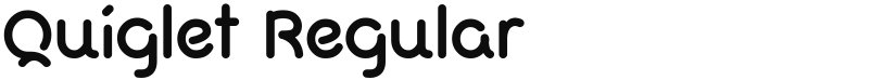 Quiglet font download