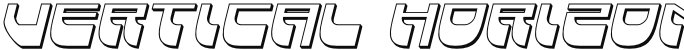 Vertical Horizon 3D Italic Italic