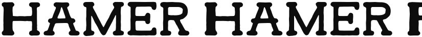 Hamer font download