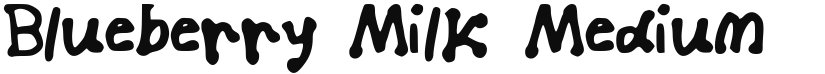Blueberry_Milk font download