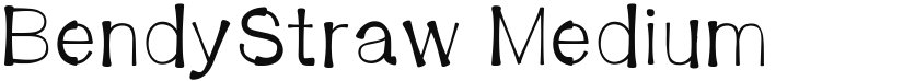 BendyStraw font download