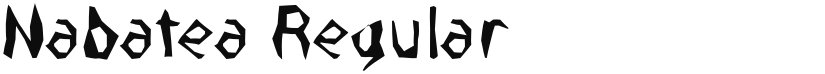 Nabatea font download