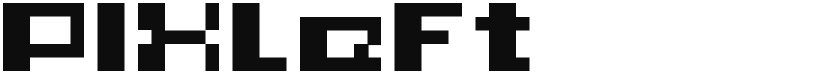 PIXleft_5 font download