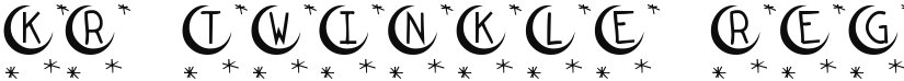 KR Twinkle font download
