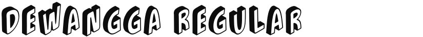 Dewangga font download