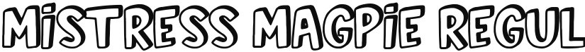 Mistress Magpie font download