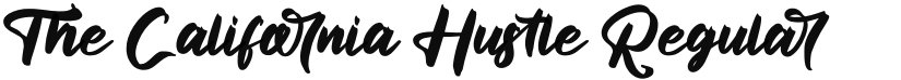 The California Hustle font download