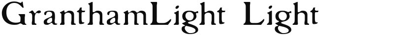 GranthamLight font download