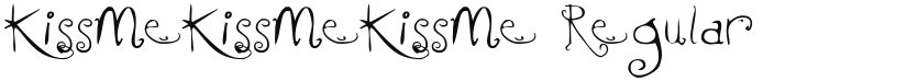 KissMeKissMeKissMe font download
