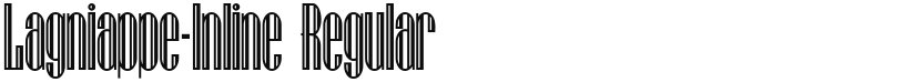 Lagniappe-Inline font download