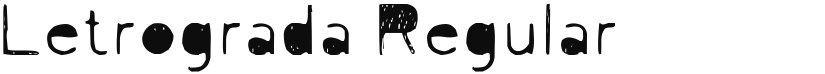 Letrograda font download