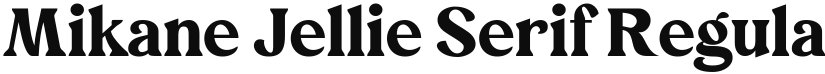 Mikane Jellie Serif font download