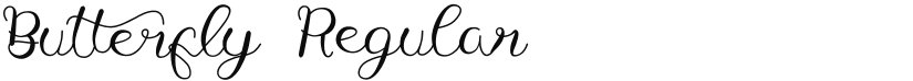 Butterfly font download
