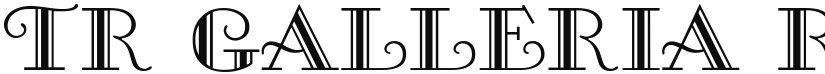 TR Galleria font download