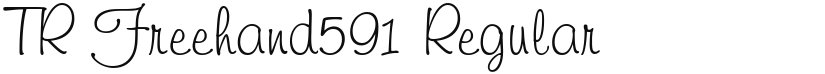 TR Freehand591 font download