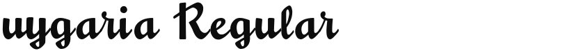 uygaria font download