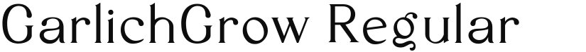 GarlichGrow font download