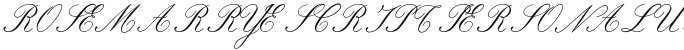 ROSEMARRYE SCRIPT PERSONAL USE Italic