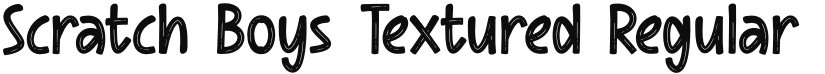 Scratch Boys Textured font download
