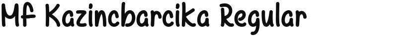 Mf Kazincbarcika font download