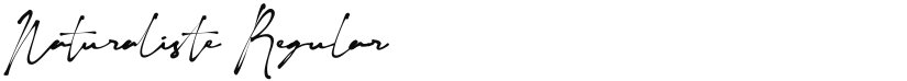 Naturaliste font download