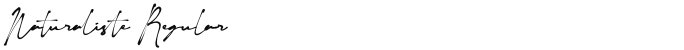 Naturaliste Regular