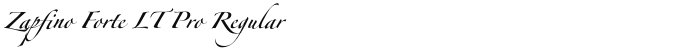 Zapfino Forte LT Pro Regular