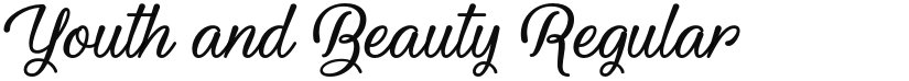 Youth and Beauty font download