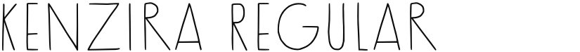 Kenzira font download