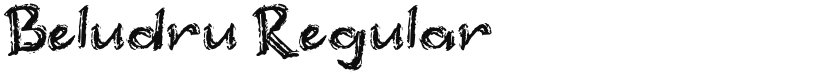 Beludru font download