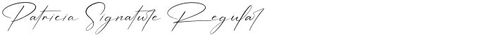 Patricia Signature Regular