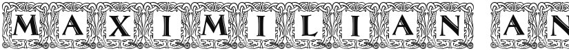 Maximilian Antiqua Initialen font download