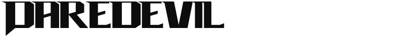 Dardevil font download