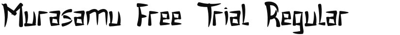 Murasamu Free Trial font download