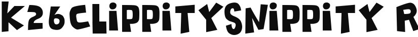 K26ClippitySnippity font download