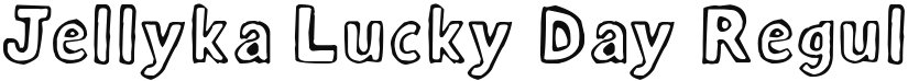 Jellyka Lucky Day font download