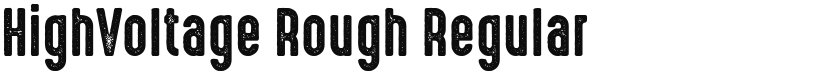 HighVoltage Rough font download
