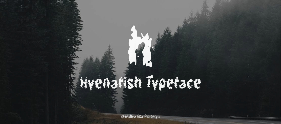 h Hyenafish Font