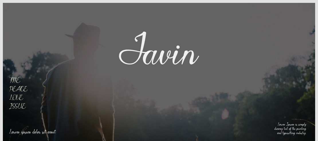 Javin Font