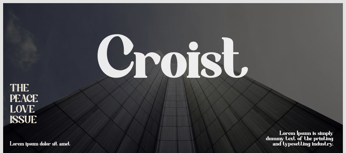 Croist Font
