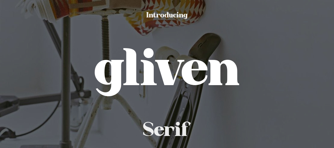 gliven Font