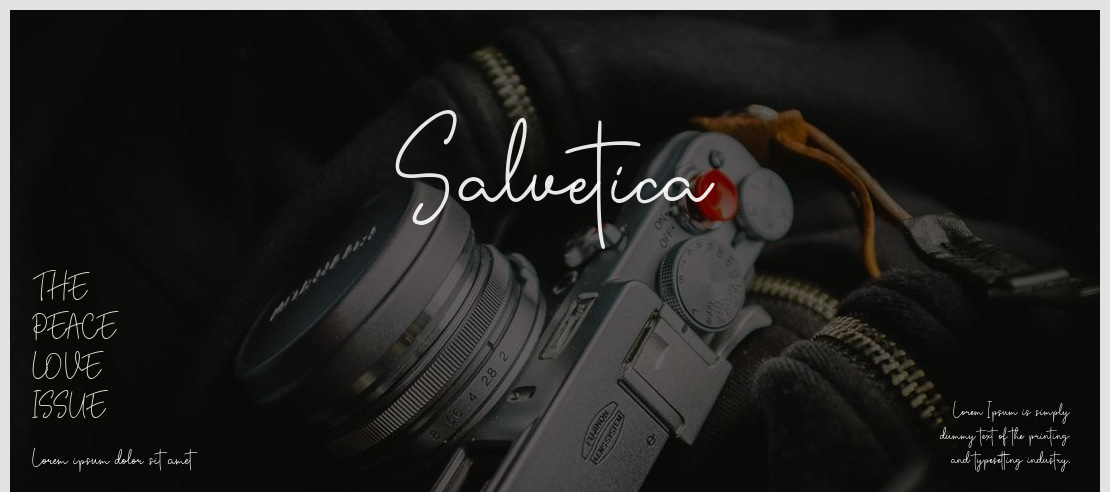 Salvetica Font