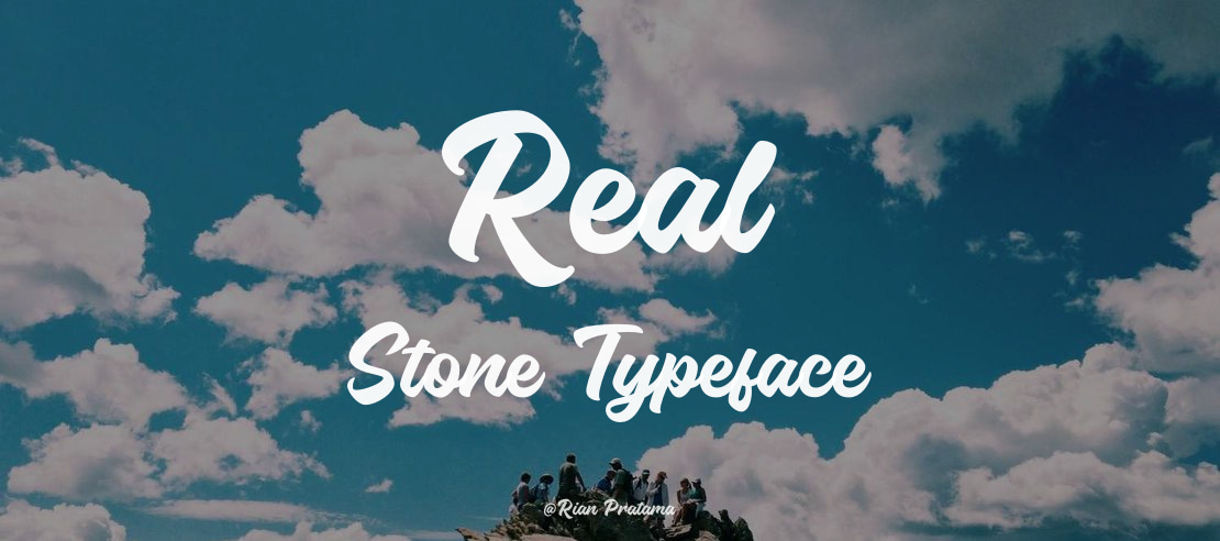 Real Stone Font