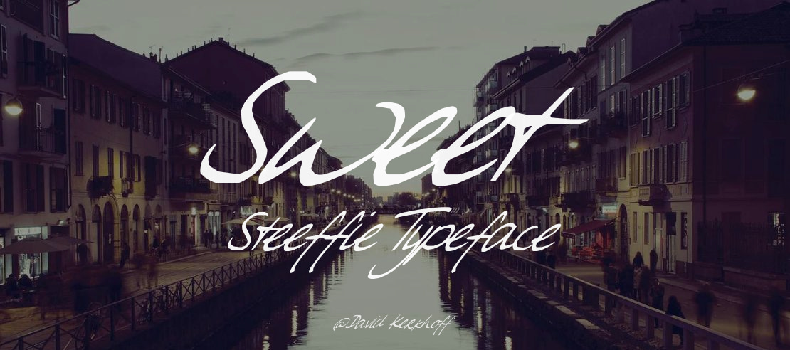 Sweet Steeffie Font