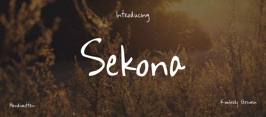 Sekona Font