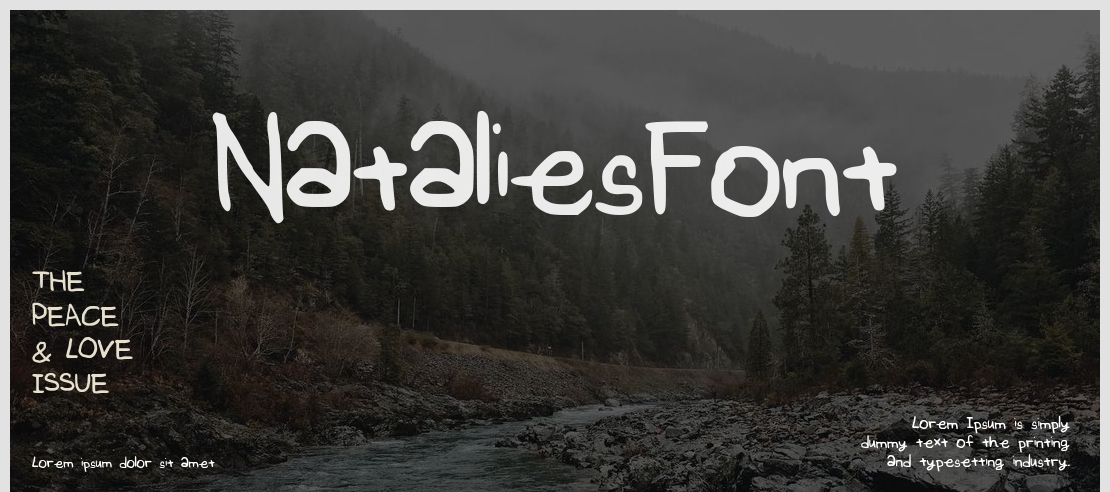 NataliesFont Font